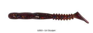 ROCKVIBE SHAD 3" U003 - UV SCULPIN