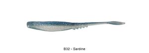 FLAT JERK 4" B32 - SARDINE