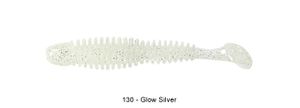 BUBBLING SHAD 3" 130 - GLOW SILVER