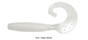 FAT G-TAIL GRUB 3" 014 - PEARL WHITE