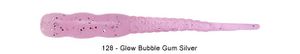 AJI MEAT 1.8" 128 - GLOW BUBBLE GUM SILVER