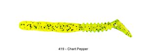 ROCKVIBE SHAD 2" 419 - CHARTREUSE PEPPER ROCKVIBE SHAD 2" 419 - CHARTREUSE PEPPER
