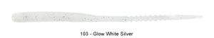 AJI CARO SWAMP 1.8" 103 - GLOW WHITE SILVER