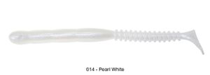 ROCKVIBE SHAD 4" 014 - PEARL WHITE