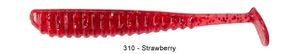 AJI RINGER SHAD 1.5" 310 - STRAWBERRY