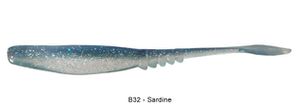 FLAT JERK 6" B32 - SARDINE