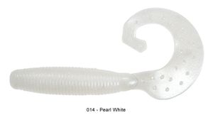 FAT G-TAIL GRUB 4" 014 - PEARL WHITE