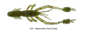 RING SHRIMP 3" 025 - WATERMELON RED FLAKE