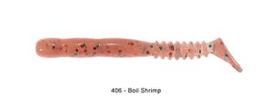 ROCKVIBE SHAD 2" 406 - BOIL SHRIMP