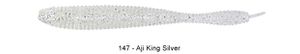 BUBRING SHAKER 4" 147 - AJI KING SILVER