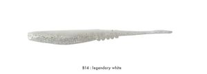 FLAT JERK 4" B14 - LEGEND WHITE FLAT JERK 4" B14 - LEGEND WHITE