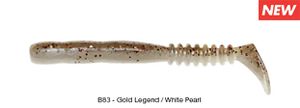 ROCKVIBE SHAD 3" B83 - WHITE GOLD LEGEND