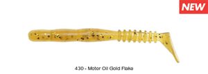 ROCKVIBE SHAD 2" 430 - MOTOR OIL GOLD FLAKE ROCKVIBE SHAD 2" 430 - MOTOR OIL GOLD FLAKE