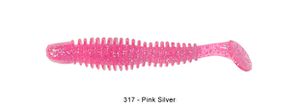 BUBBLING SHAD 3" 317 - PINK SILVER