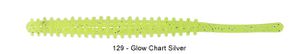 AJI RINGER PRO 2.8" 129 - GLOW CHARTREUSE SILVER