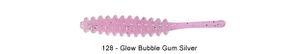 AJI RINGER 1.5" 128 - GLOW BUBBLE GUM SILVER