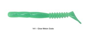 ROCKVIBE SHAD 3" 141 - GLOW MELON SODA