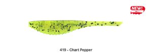 SHAD RINGER 2.4" 419 - CHARTREUSE PEPPER