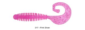 G-TAIL GRUB 3" 317 - PINK SILVER