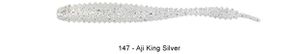 BUBRING SHAKER 3" 147 - AJI KING SILVER