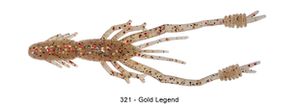 RING SHRIMP 4" 321 - GOLD LEGEND