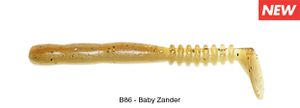 ROCKVIBE SHAD 3" B86 - BABY ZANDER ROCKVIBE SHAD 3" B86 - BABY ZANDER