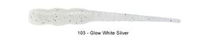 AJI MEAT 1.8" 103 - GLOW WHITE SILVER