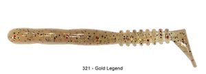 ROCKVIBE SHAD 3,5" 321 - GOLD LEGEND