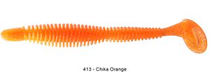 FAT BUBBLING SHAD 6" 413 - CHIKA ORANGE