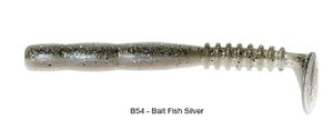 FAT ROCKVIBE SHAD 4" B54 - BAITFISH SILVER