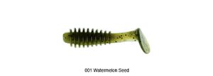 MINI BUBBLING SHAD 2" 001 - WATERMELON SEED MINI BUBBLING SHAD 2" 001 - WATERMELON SEED