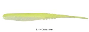 FLAT JERK 6" B31 - CHARTREUSE SILVER