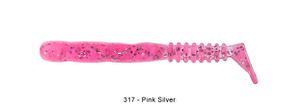 ROCKVIBE SHAD 2" 317 - PINK SILVER ROCKVIBE SHAD 2" 317 - PINK SILVER