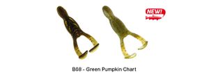 WAKE FROG 3.7" B08 - GREEN PUMPKIN CHARTREUSE WAKE FROG 3.7" B08 - GREEN PUMPKIN CHARTREUSE