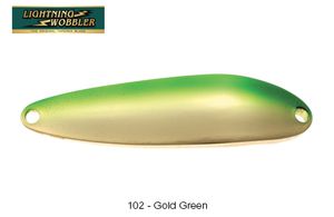 LIGHTNING WOBBLER 10 G 102 - GOLD GREEN