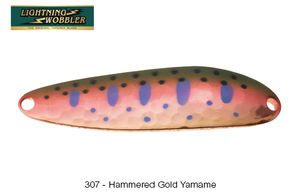 LIGHTNING WOBBLER 5 G 307 - HAMMERED GOLD YAMAME