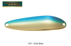 LIGHTNING WOBBLER 10 G 103 - GOLD BLUE