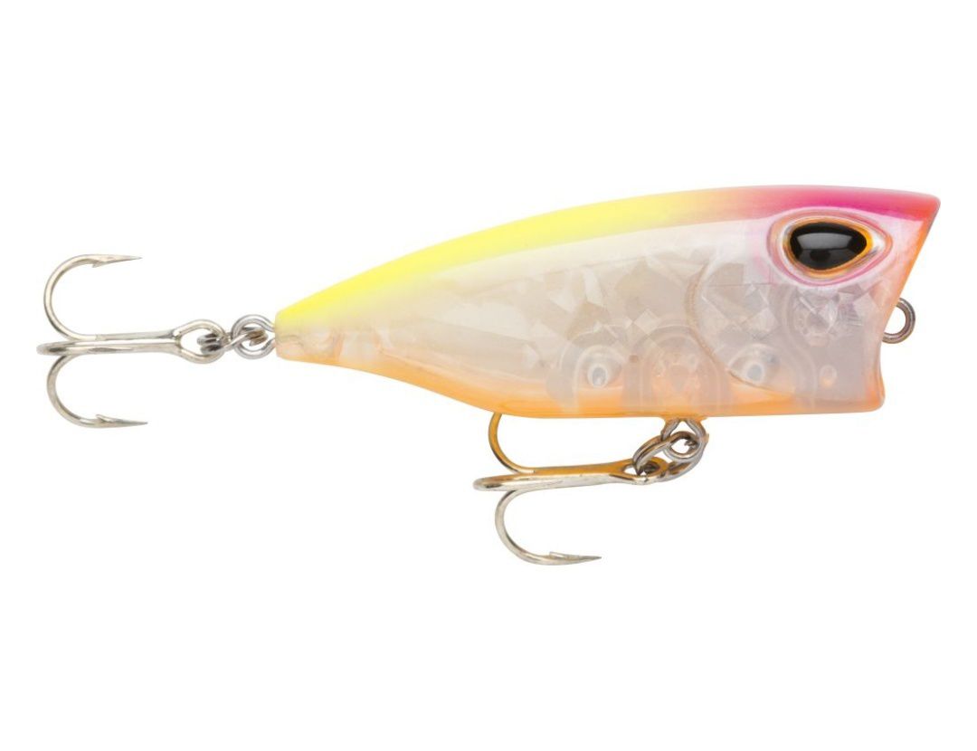 GOMOKU POPPER GPO40F CLEAR PINK HEAD CHARTREUSE