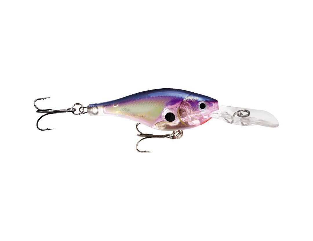 GLASS SHAD RAP GSR07 GLASS PURPLE SHAD