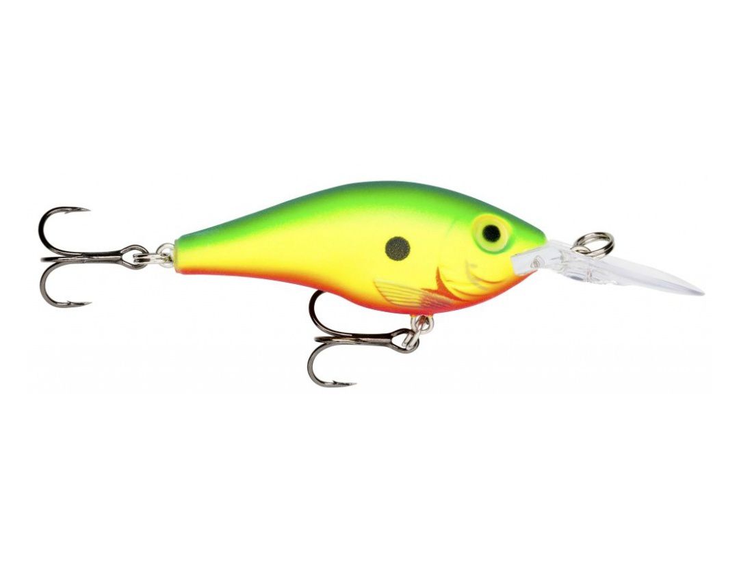 MAXRAP FAT SHAD MXRFS05 YELLOW GREEN RED UV