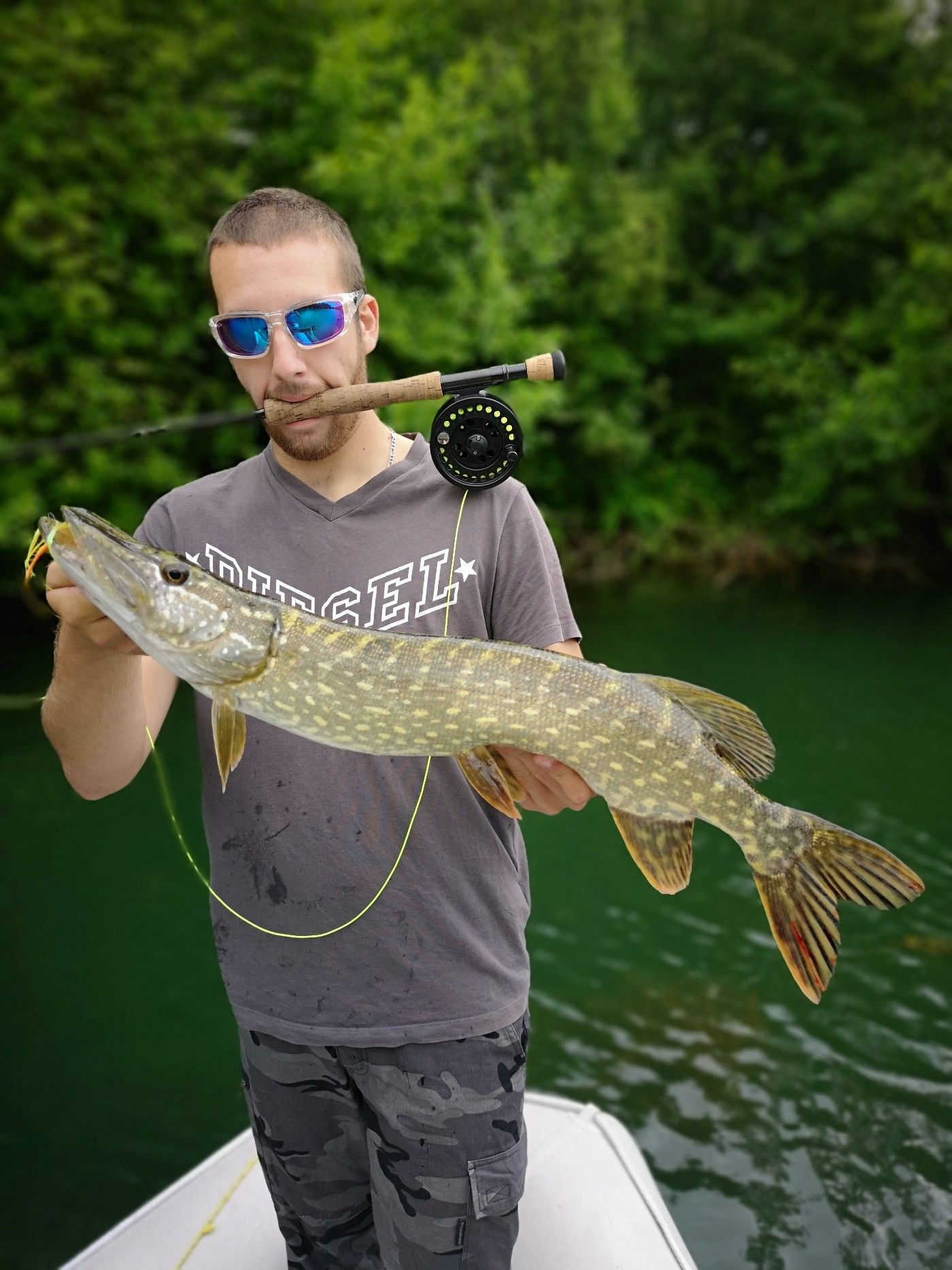 Nicolas flyfishing