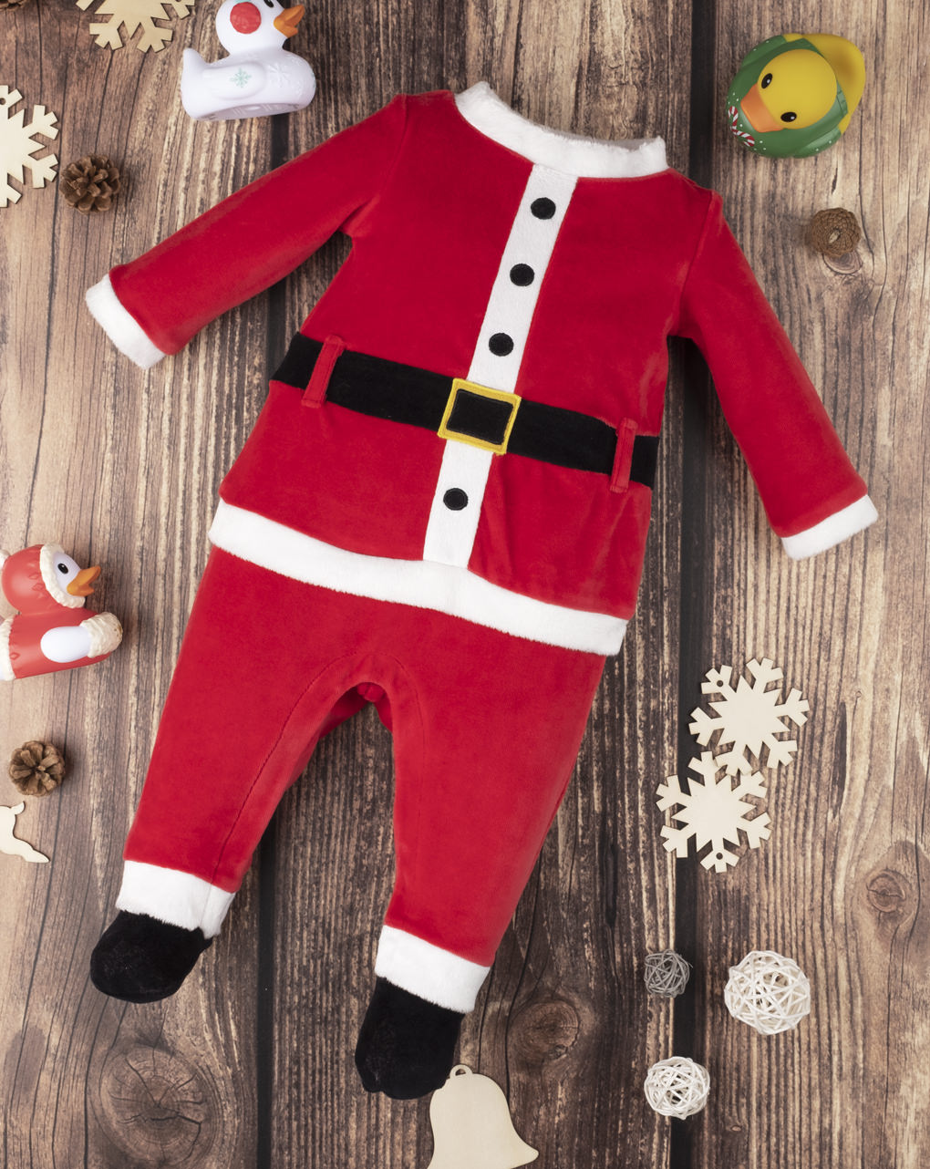 Kostum babagjyshi velour I gjatë Prenatal