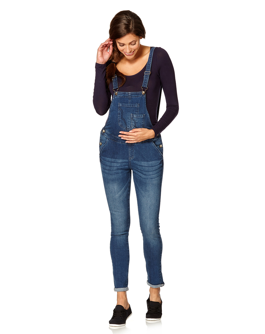 Paliceta të gjata Prenatal - XS, Blu