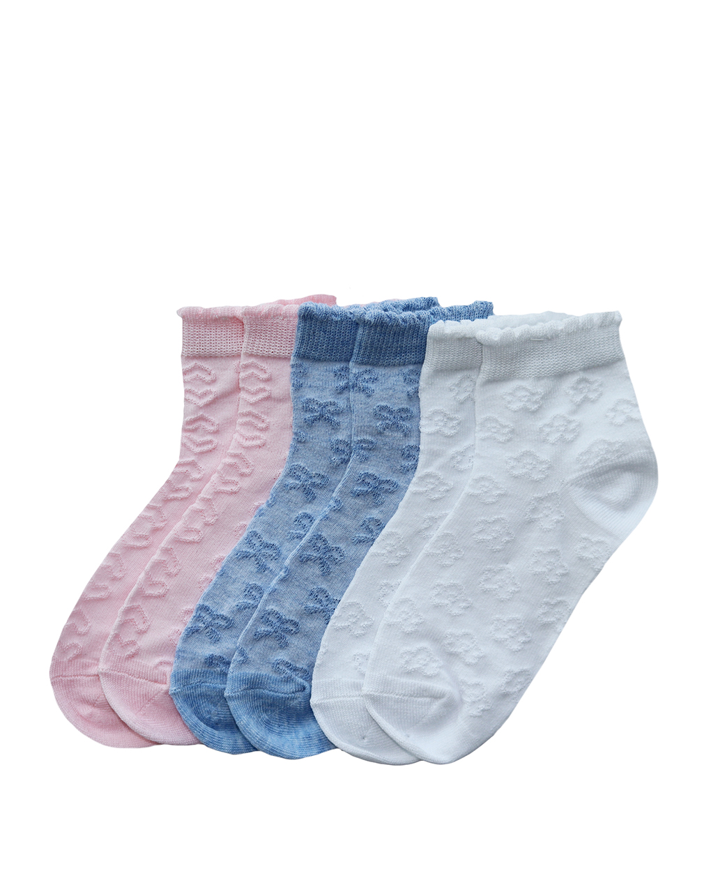 Çorape, set 3 palë, Prenatal - 2-3 Vjeç