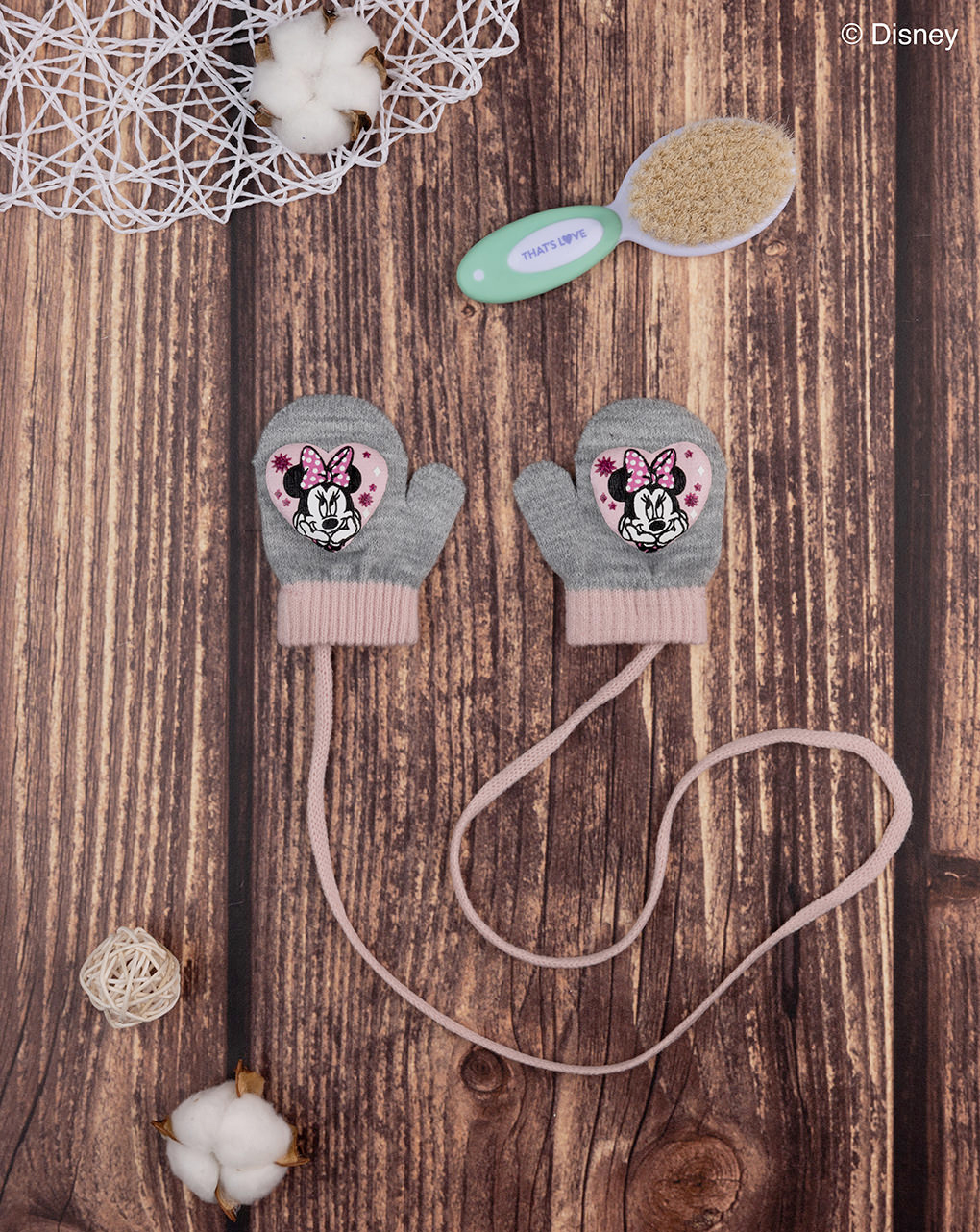 Doreza për vajza 'Minnie Mouse', Prenatal - 1-12 Muaj, Gri