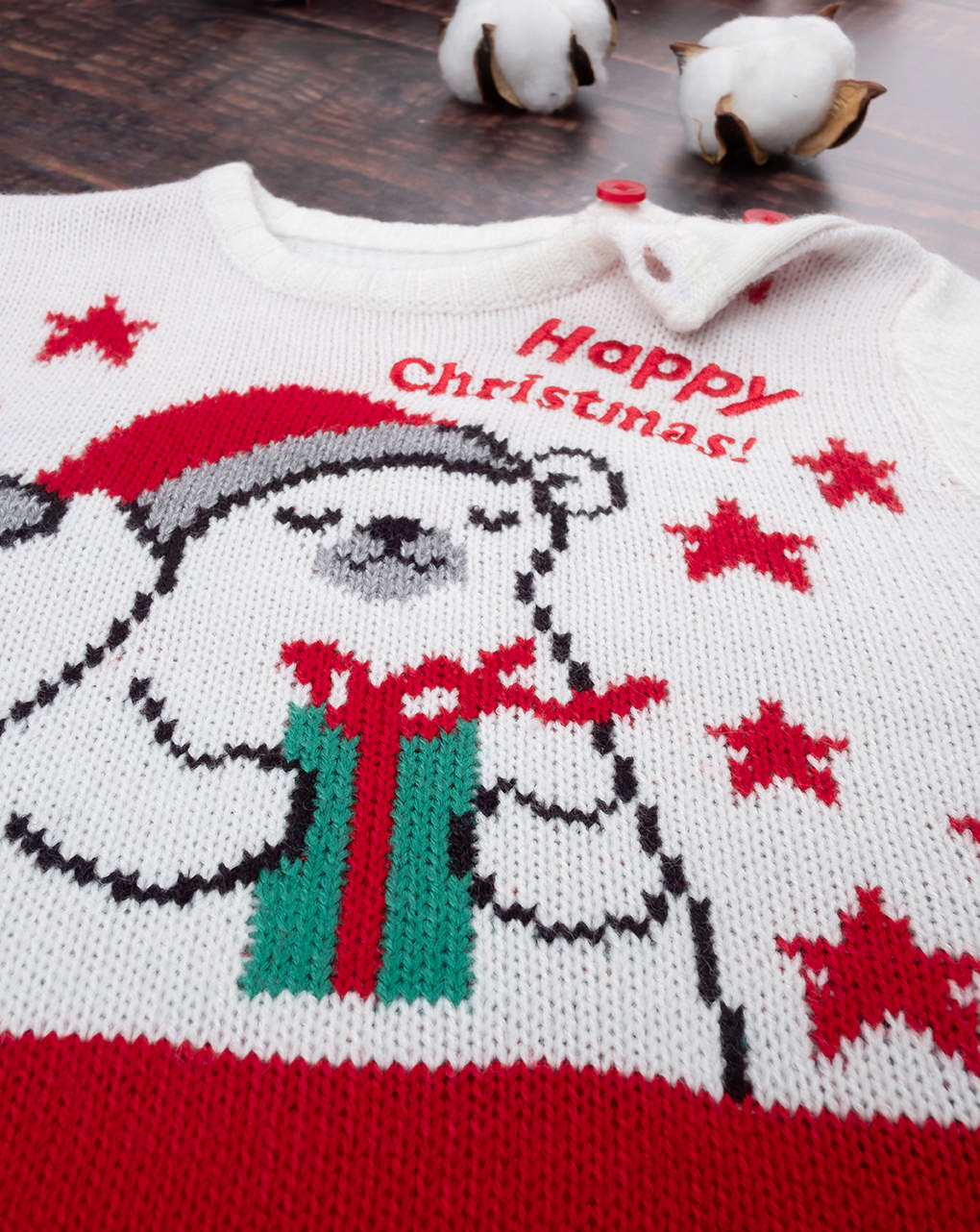 Pulovër me motive festive, Prenatal