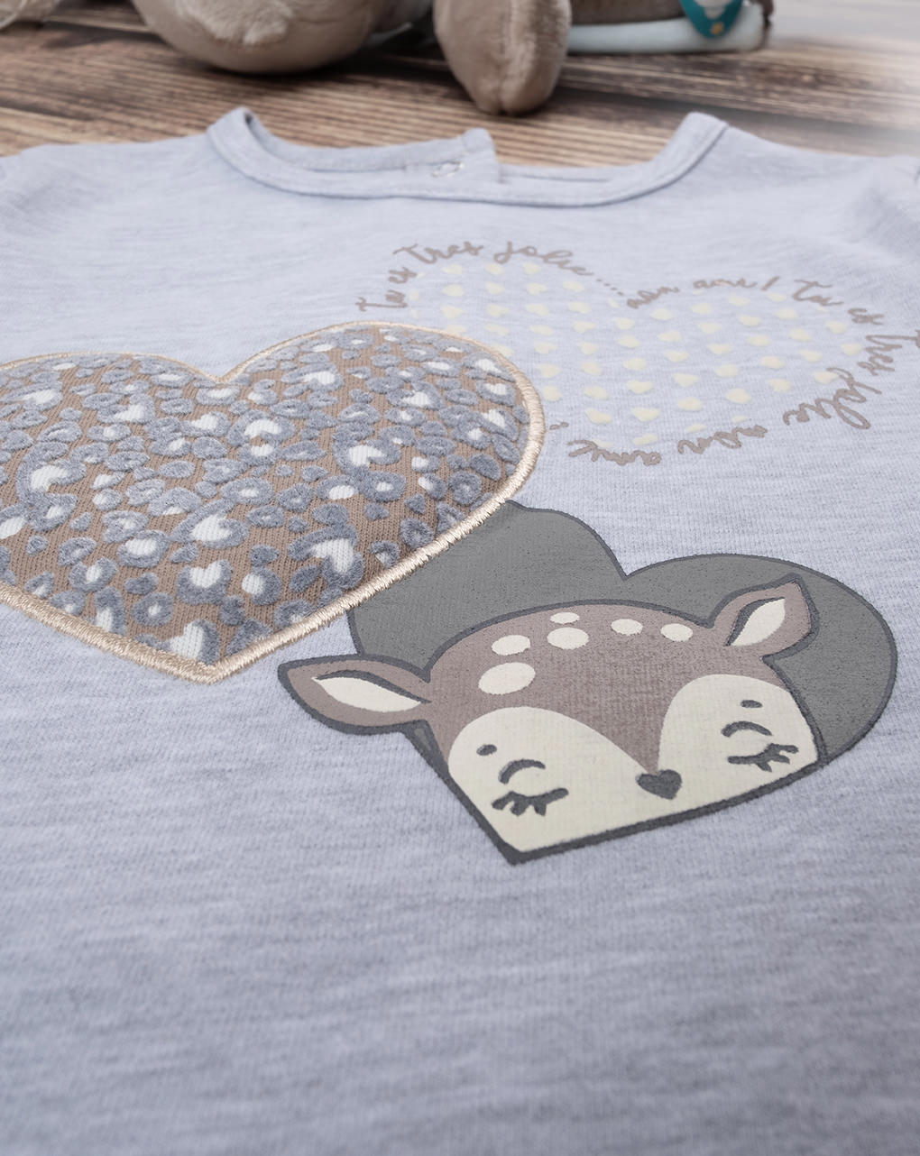 Bluzë pambuku me zemra, Prenatal