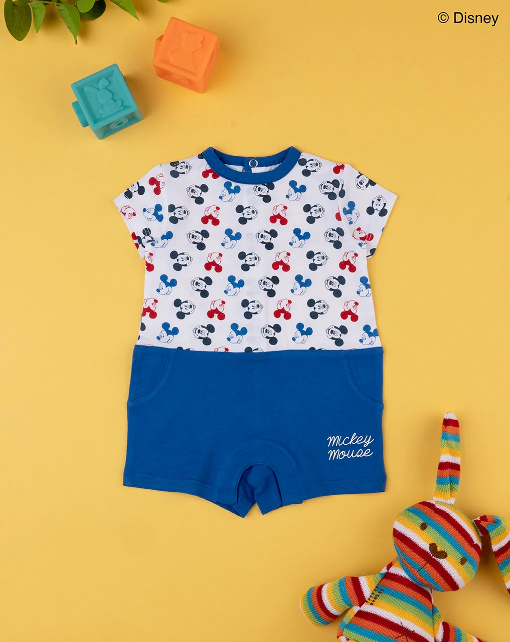 Romper pambuku, Prenatal - 0-1 Muaj