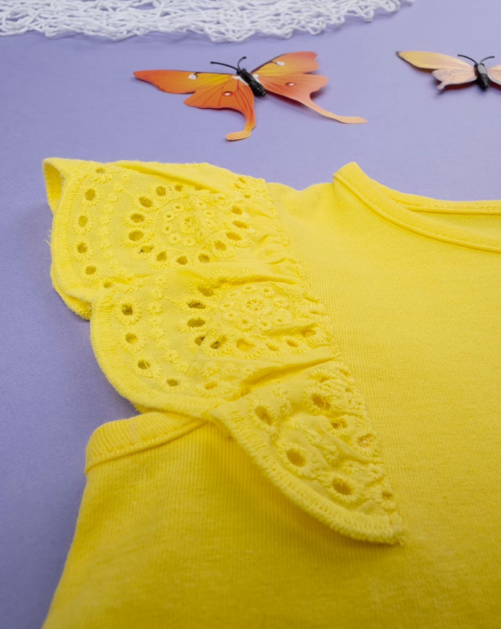 T-shirt për vajza me krahë flutur, Prenatal