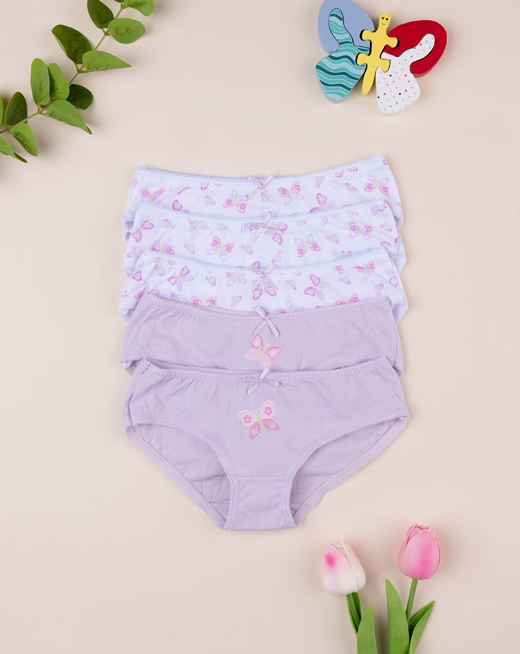 Mbathje sip për vajza set 3 copë,Prenatal - 8-9 Vjeç, Lejla